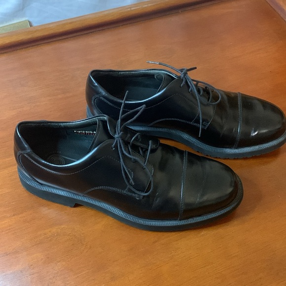 Rockport Men’s Black Leather Rockport Dressports Shoes Size 10.5 M - Picture 11 of 11